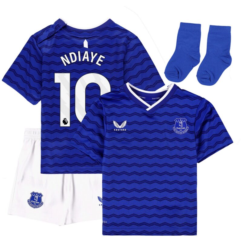 A2B image: everton-castore-home-baby-kit-2025-26-with-ndiaye-10-printing Everton Castore Home Baby Kit 2025-26 with Ndiaye 10 printing