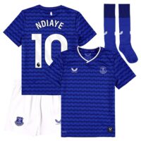 Everton Castore Home Infant Kit 2025-26 with Ndiaye 10 printing