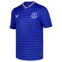 Everton Castore Home Replica Shirt 2025-26 - Kids with Grealish 18 printing