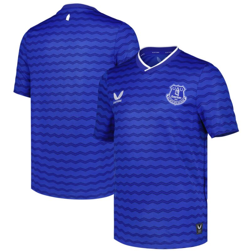 A2B image: everton-castore-home-replica-shirt-2025-26-kids Everton Castore Home Replica Shirt 2025-26 - Kids