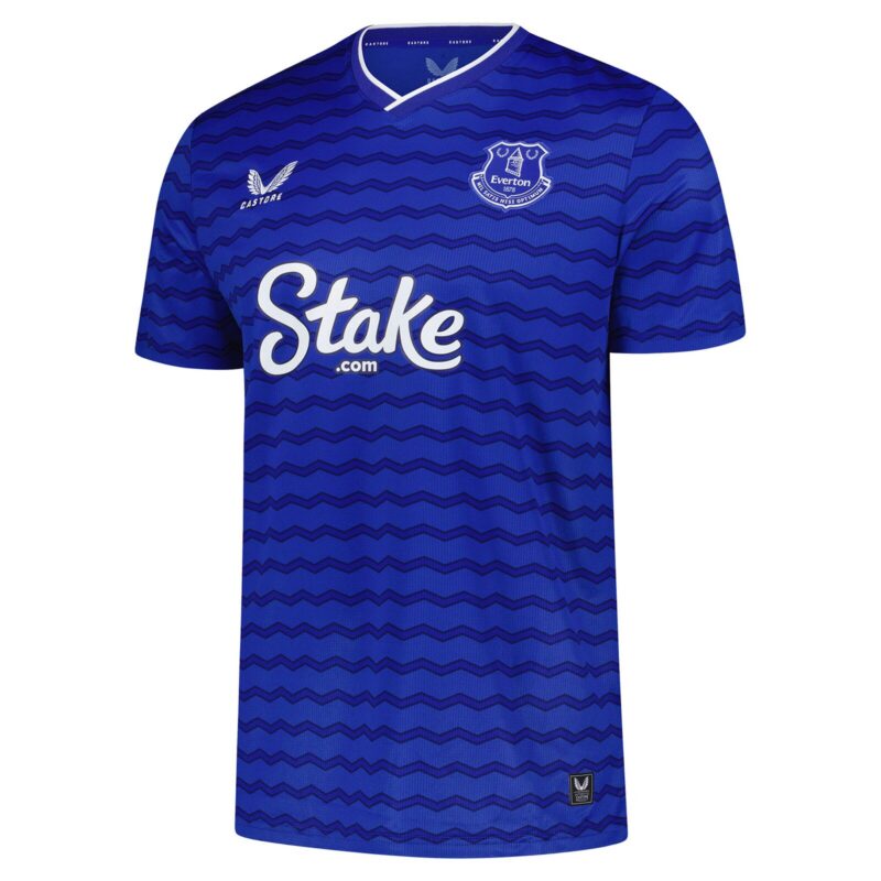 Everton Castore Home Replica Replica Shirt 2025-26 with Grealish 18 printing