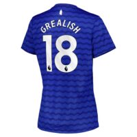 Everton Castore Home Replica Shirt 2025-26 - Womens with Grealish 18 printing