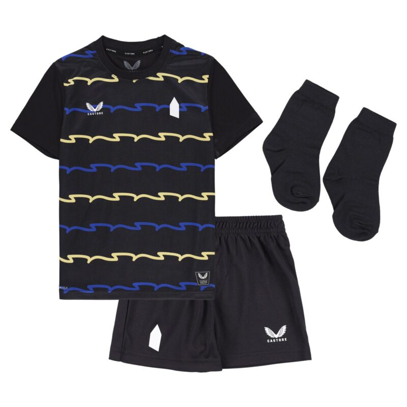 Everton Castore Third Baby Kit 2025-26 with Grealish 18 printing