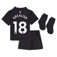 Everton Castore Third Baby Kit 2025-26 with Grealish 18 printing