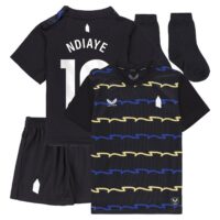 Everton Castore Third Baby Kit 2025-26 with Ndiaye 10 printing
