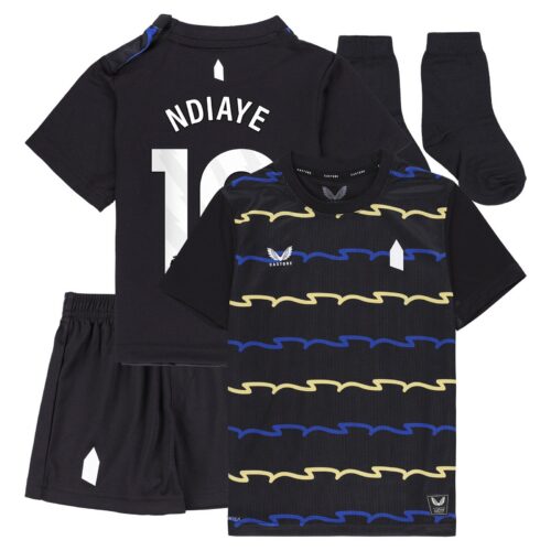 Everton Castore Third Baby Kit 2025-26 with Ndiaye 10 printing