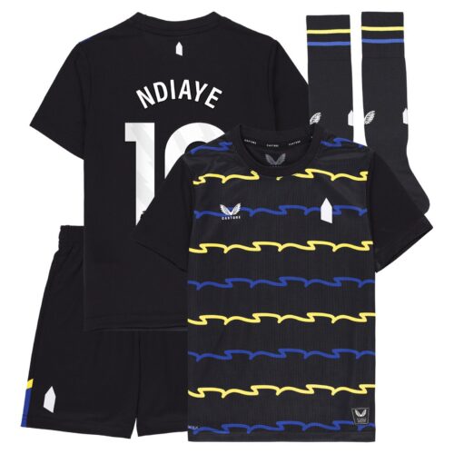 Everton Castore Third Infant Kit 2025-26 with Ndiaye 10 printing