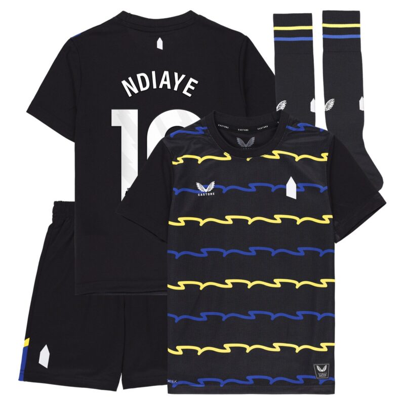 Everton Castore Third Infant Kit 2025-26 with Ndiaye 10 printing
