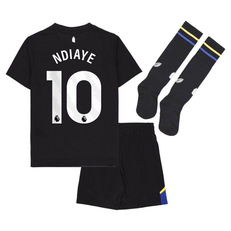 Everton Castore Third Infant Kit 2025-26 with Ndiaye 10 printing