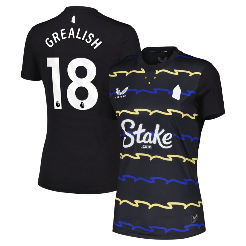 Everton Castore Third Pro Shirt 2025-26 - Womens with Grealish 18 printing