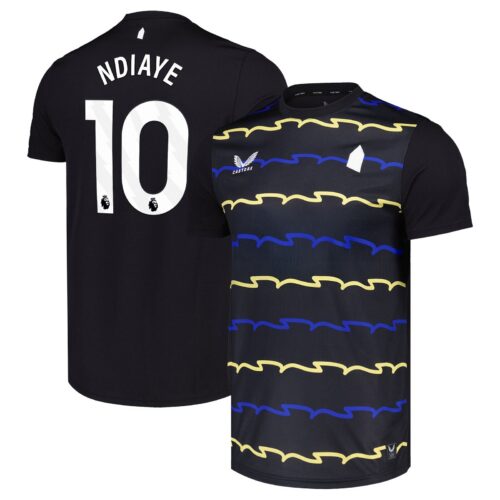 Everton Castore Third Replica Shirt 2025-26 - Unsponsored with Ndiaye 10 printing