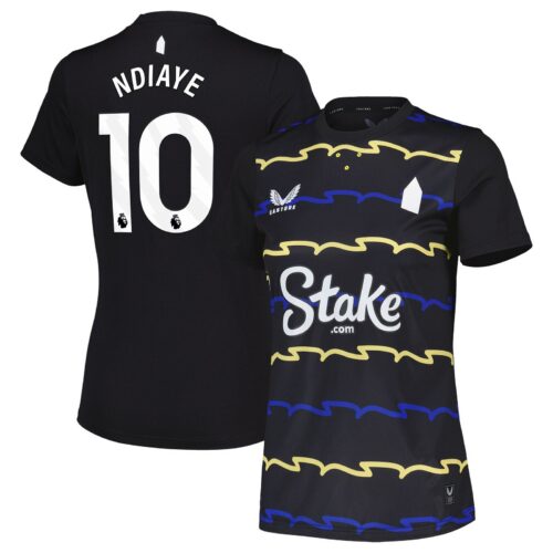 Everton Castore Third Shirt 2025-26 - Womens with Ndiaye 10 printing