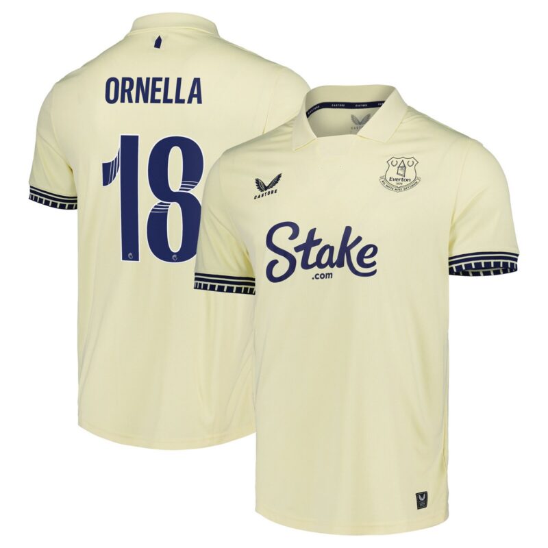 A2B image: everton-castore-wsl-away-pro-shirt-2025-26-with-ornella-18-printing Everton Castore WSL Away Pro Shirt 2025-26 with Ornella 18 printing