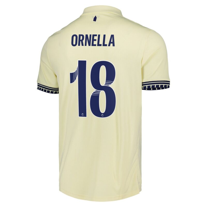 A2B image: everton-castore-wsl-away-pro-shirt-2025-26-with-ornella-18-printing Everton Castore WSL Away Pro Shirt 2025-26 with Ornella 18 printing