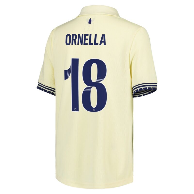 Everton Castore WSL Away Shirt 2025-26 - Kids with Ornella 18 printing