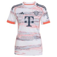 FC Bayern adidas Away Shirt 2025-26 - Womens with Kane 9 printing