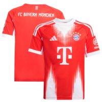 FC Bayern adidas Home Shirt 2025-26 - Kids