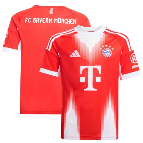 FC Bayern adidas Home Shirt 2025-26 - Kids
