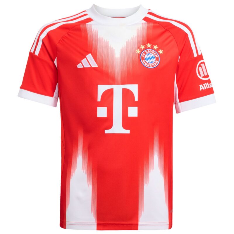FC Bayern adidas Home Shirt 2025-26 - Kids
