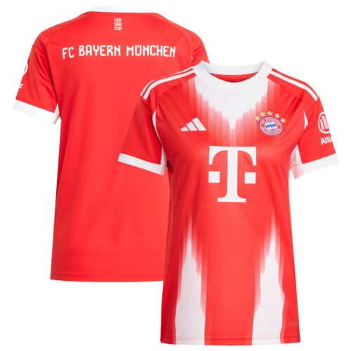 FC Bayern adidas Home Shirt 2025-26 - Womens