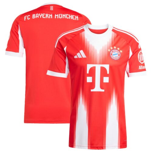 FC Bayern adidas Home Shirt 2025-26