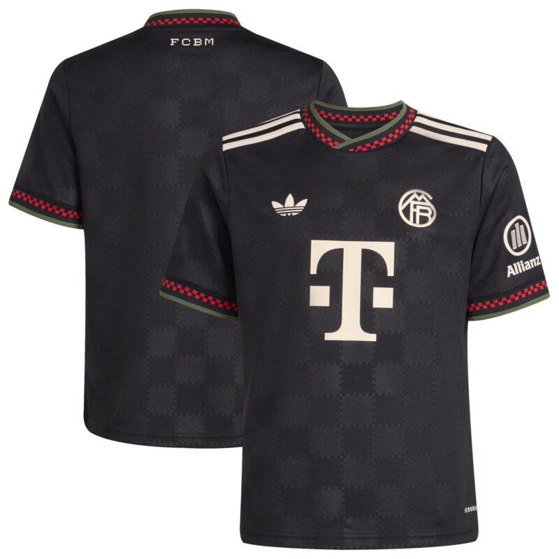 FC Bayern adidas Third Shirt 2025-26 - Kids