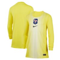 France Nike Goalkeeper Stadium Shirt 2025 - Kids