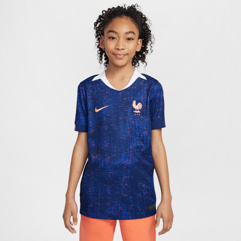 France Nike Home Stadium Shirt 2025 - Kids