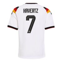 A2B image: germany-national-team-adidas-home-authentic-shirt-2026-kids-with-havertz-7-printing Germany National Team adidas Home Authentic Shirt 2026 - Kids with Havertz 7 printing