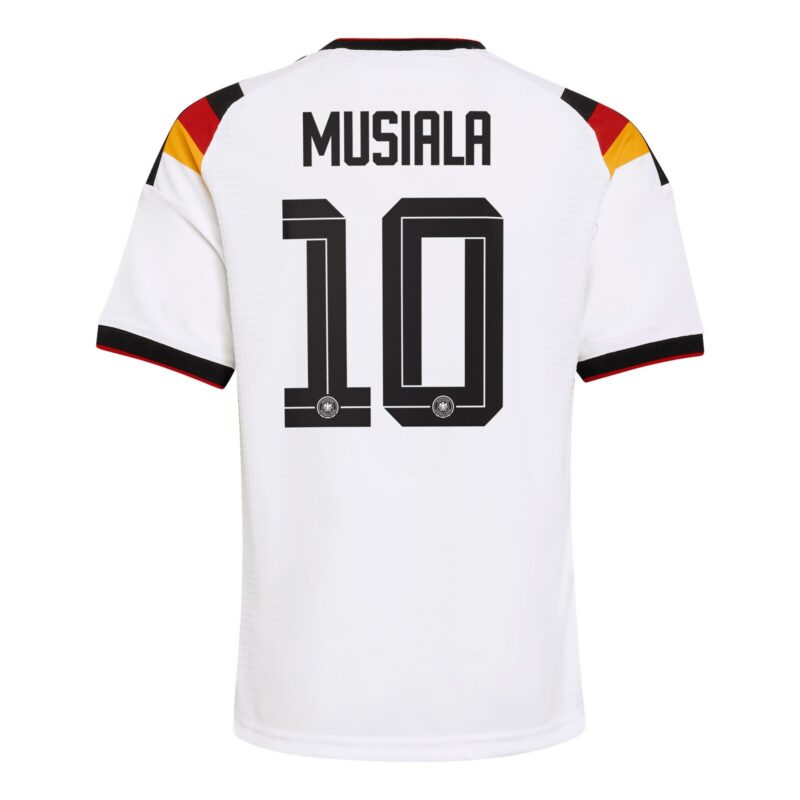 A2B image: germany-national-team-adidas-home-authentic-shirt-2026-kids-with-musiala-10-printing Germany National Team adidas Home Authentic Shirt 2026 - Kids with Musiala 10 printing