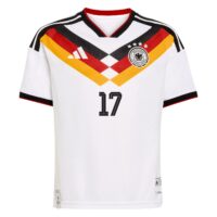 A2B image: germany-national-team-adidas-home-authentic-shirt-2026-kids-with-wirtz-17-printing Germany National Team adidas Home Authentic Shirt 2026 - Kids with Wirtz 17 printing