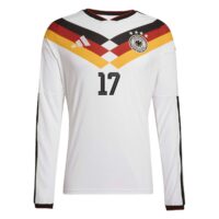 A2B image: germany-national-team-adidas-home-authentic-shirt-2026-long-sleeve-with-wirtz-17-printing Germany National Team adidas Home Authentic Shirt 2026 - Long Sleeve with Wirtz 17 printing