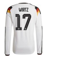 A2B image: germany-national-team-adidas-home-authentic-shirt-2026-long-sleeve-with-wirtz-17-printing Germany National Team adidas Home Authentic Shirt 2026 - Long Sleeve with Wirtz 17 printing