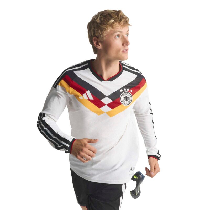 Germany National Team adidas Home Authentic Shirt 2026 - Long Sleeve