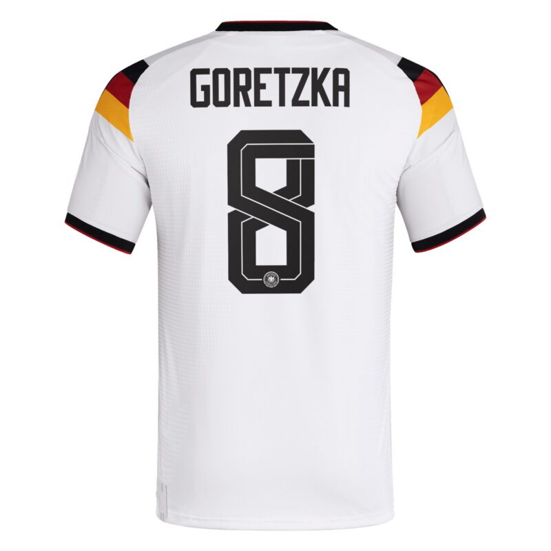 A2B image: germany-national-team-adidas-home-authentic-shirt-2026-with-goretzka-8-printing Germany National Team adidas Home Authentic Shirt 2026 with Goretzka 8 printing