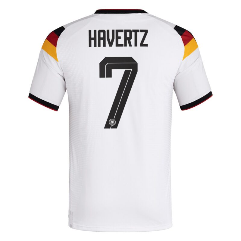 A2B image: germany-national-team-adidas-home-authentic-shirt-2026-with-havertz-7-printing Germany National Team adidas Home Authentic Shirt 2026 with Havertz 7 printing