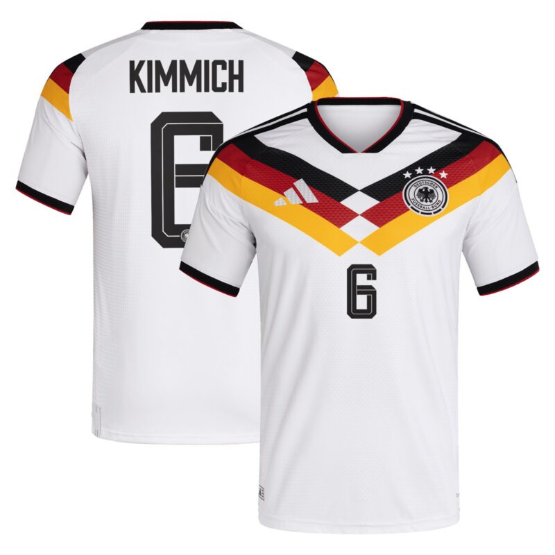 A2B image: germany-national-team-adidas-home-authentic-shirt-2026-with-kimmich-6-printing Germany National Team adidas Home Authentic Shirt 2026 with Kimmich 6 printing