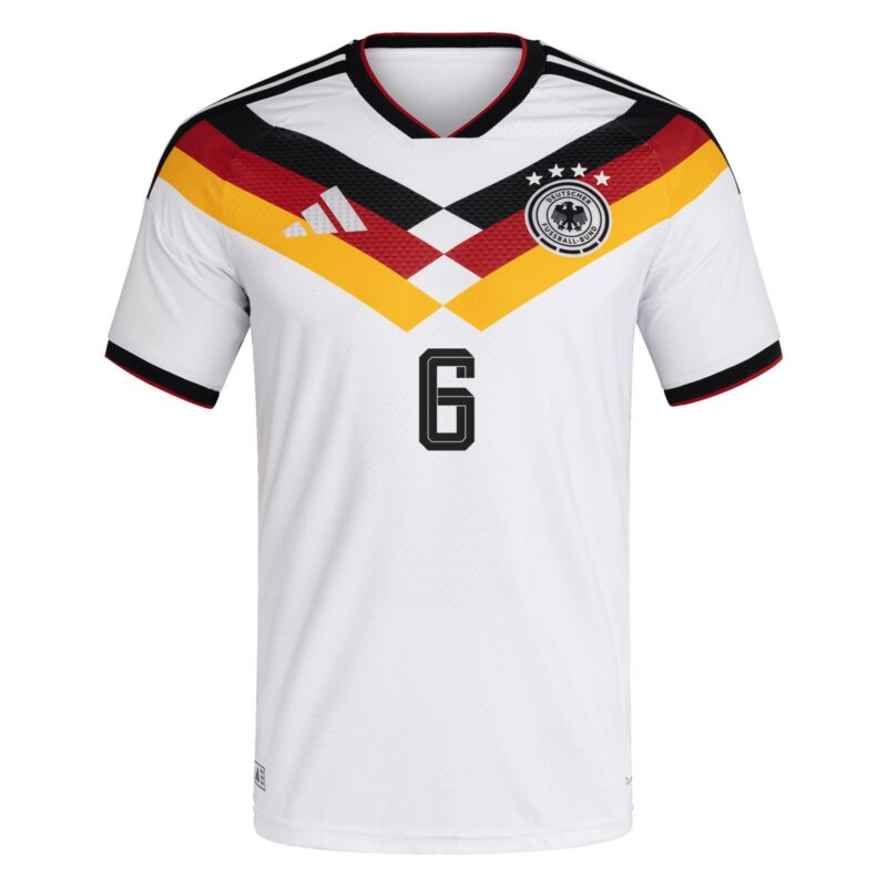 A2B image: germany-national-team-adidas-home-authentic-shirt-2026-with-kimmich-6-printing Germany National Team adidas Home Authentic Shirt 2026 with Kimmich 6 printing
