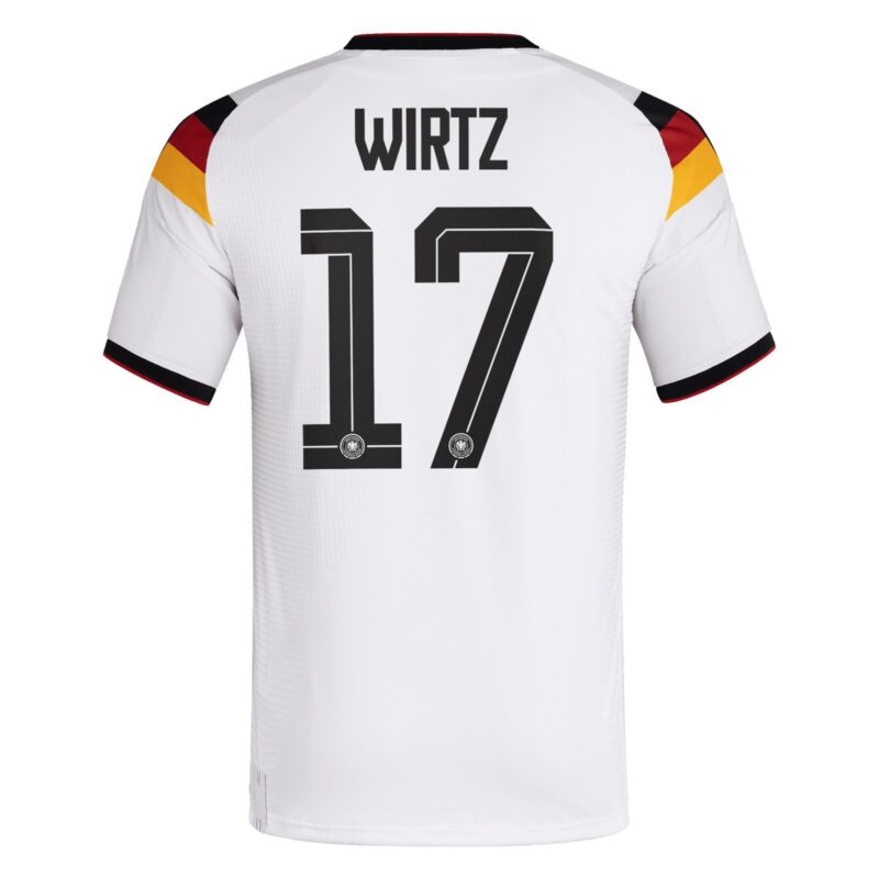 A2B image: germany-national-team-adidas-home-authentic-shirt-2026-with-wirtz-17-printing Germany National Team adidas Home Authentic Shirt 2026 with Wirtz 17 printing