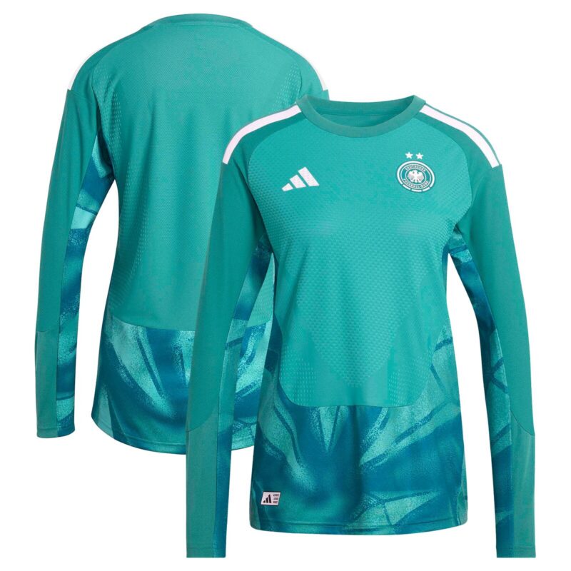 A2B image: germany-national-team-adidas-home-goalkeeper-authentic-shirt-2026-womens Germany National Team adidas Home Goalkeeper Authentic Shirt 2026 - Womens