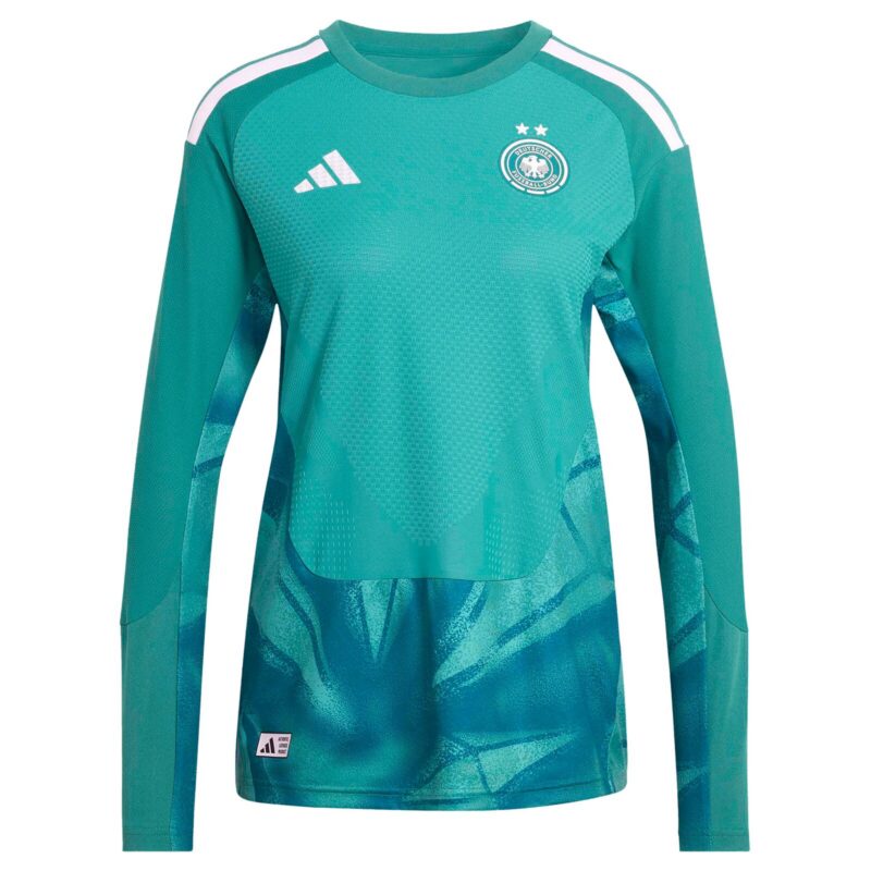 A2B image: germany-national-team-adidas-home-goalkeeper-authentic-shirt-2026-womens Germany National Team adidas Home Goalkeeper Authentic Shirt 2026 - Womens