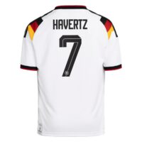 A2B image: germany-national-team-adidas-home-shirt-2026-kids-with-havertz-7-printing Germany National Team adidas Home Shirt 2026 - Kids with Havertz 7 printing