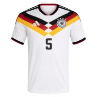 Germany National Team adidas Home Shirt 2026 with Groß 5 printing