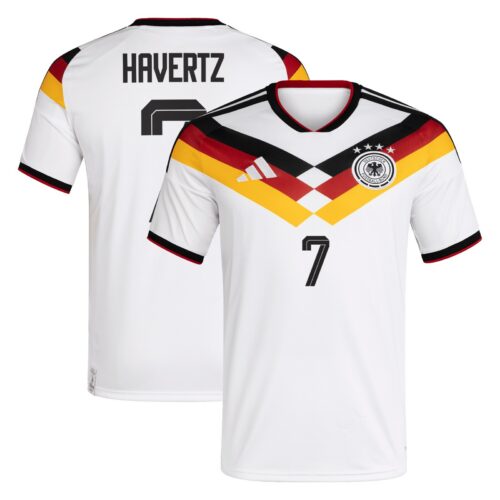 A2B image: germany-national-team-adidas-home-shirt-2026-with-havertz-7-printing Germany National Team adidas Home Shirt 2026 with Havertz 7 printing