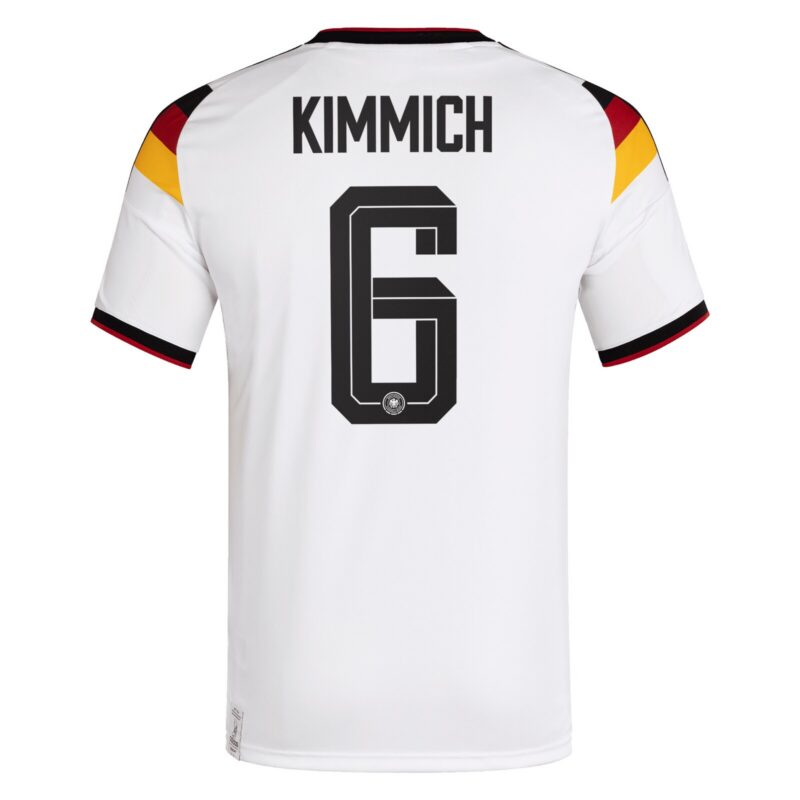 Germany National Team adidas Home Shirt 2026 with Kimmich 6 printing