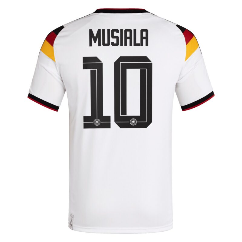 A2B image: germany-national-team-adidas-home-shirt-2026-with-musiala-10-printing Germany National Team adidas Home Shirt 2026 with Musiala 10 printing