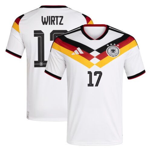 Germany National Team adidas Home Shirt 2026 with Wirtz 17 printing