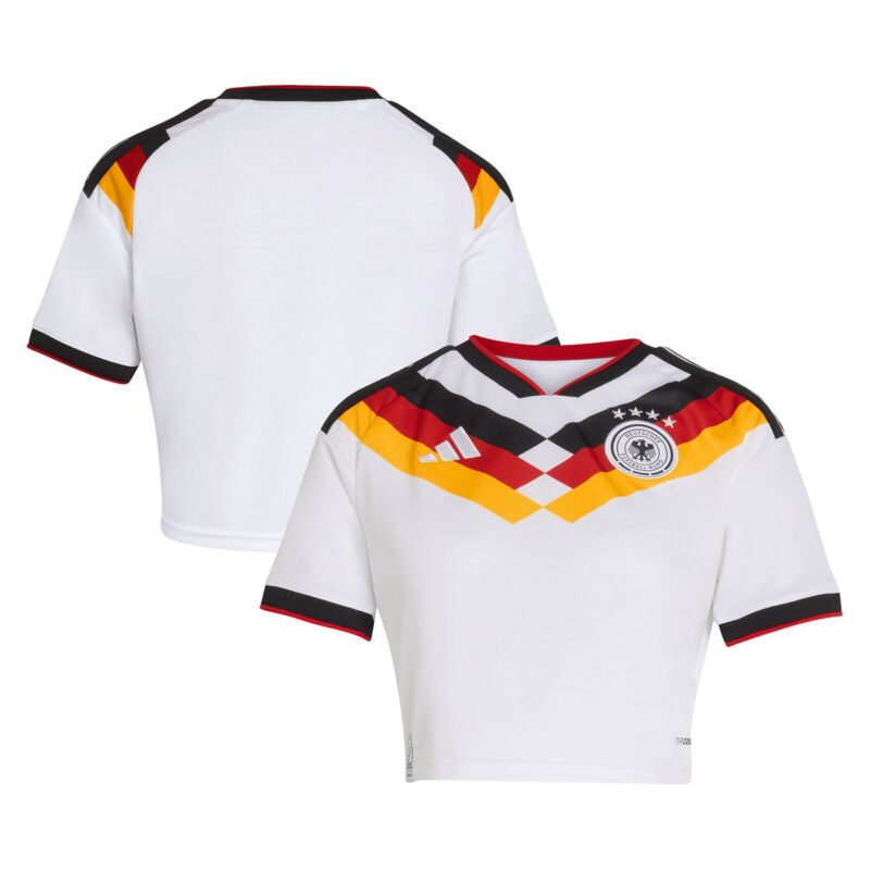 Germany National Team adidas Home Shirt 2026 - Womens Cropped