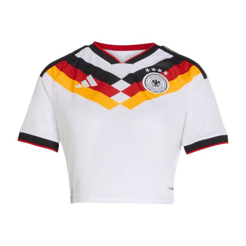 Germany National Team adidas Home Shirt 2026 - Womens Cropped