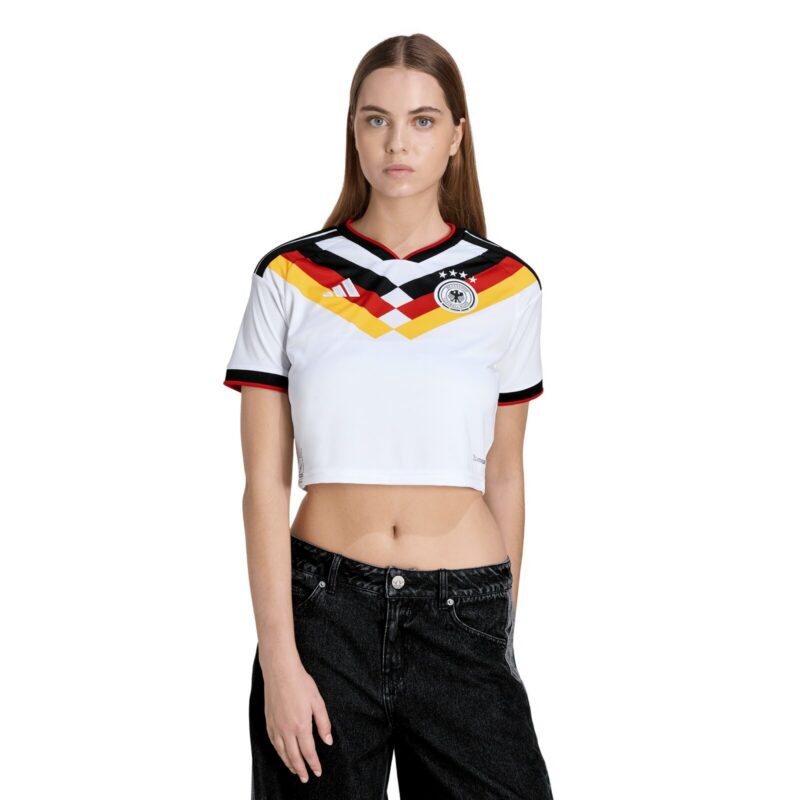 Germany National Team adidas Home Shirt 2026 - Womens Cropped